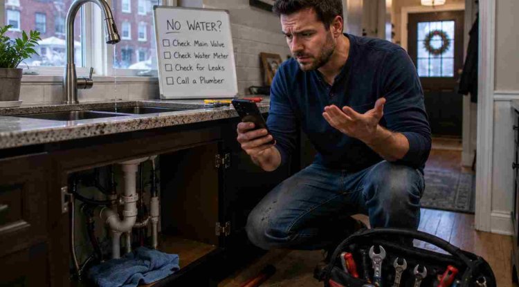 No Water in Your Baltimore Home Causes and Emergency Solutions